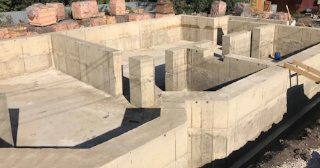 Фундамент с цокольным этажом под ключ заказать в Заинске - фундамент цокольный этаж под ключ цена от 7328 руб за м2